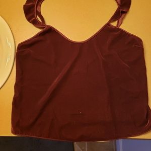 Velvet VS sleeping tank